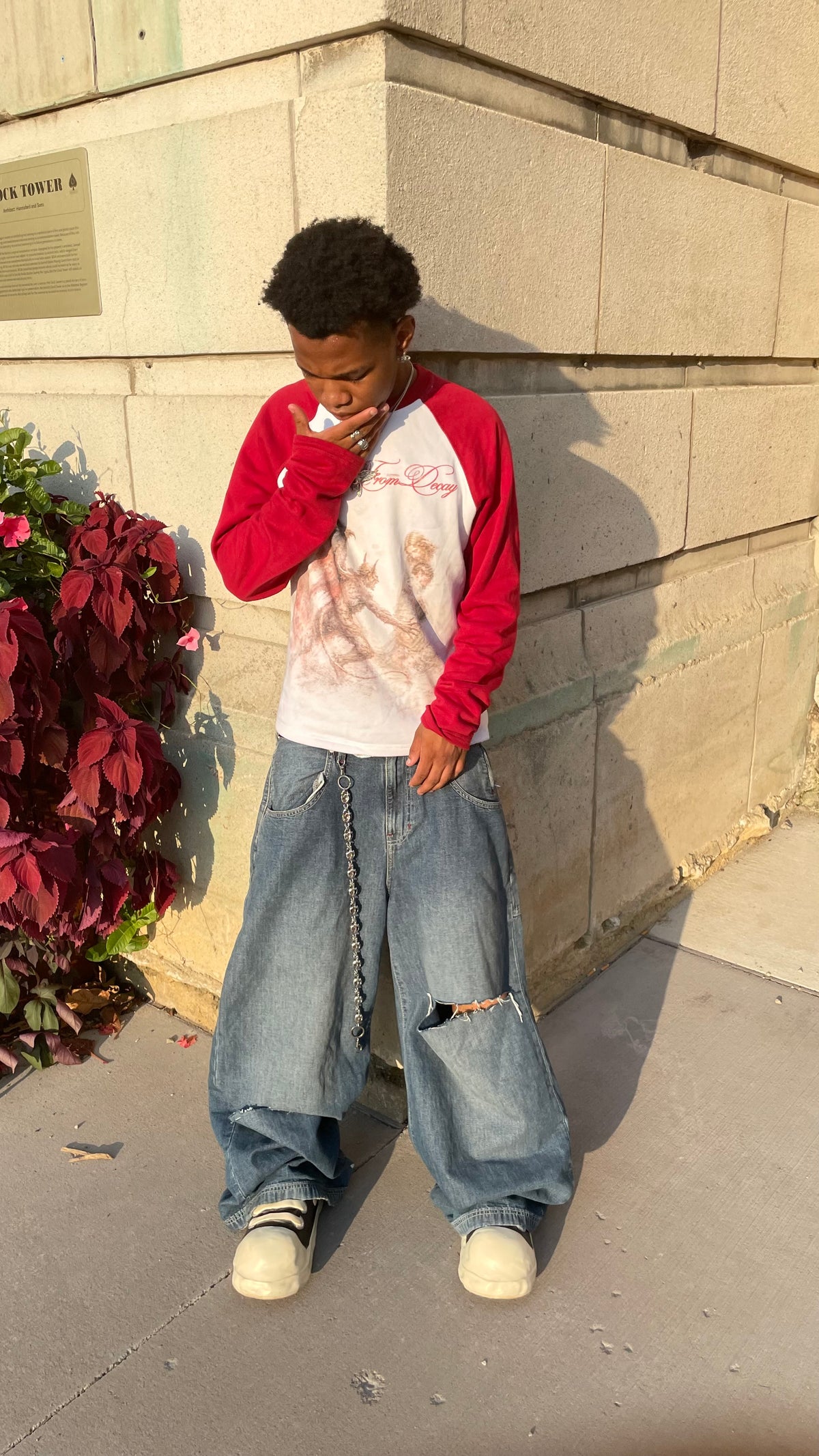 Red “Let in YAWEH” Sweatshirt
